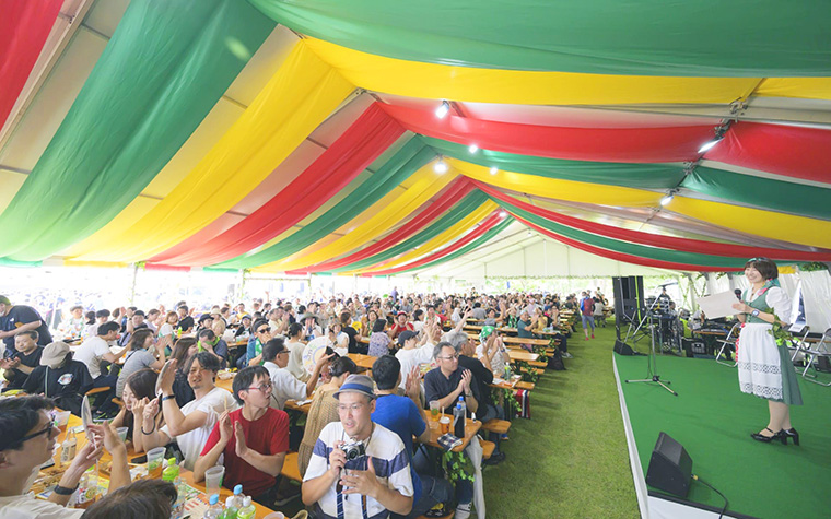 遠野ホップ収穫祭