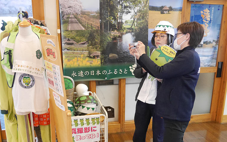 カッパ捕獲許可証(受付)