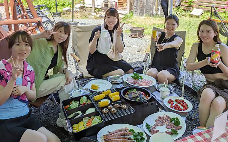 【1日1組限定・完全貸切】自然の中で手ぶらBBQ&サウナ体験|収穫から焚き火まで満喫!ファミリー・グループに◎