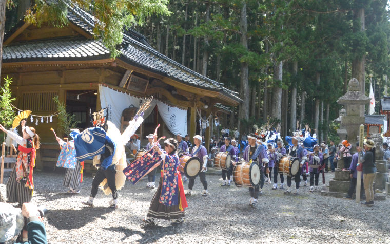 六神石神社 宵宮祭・例祭