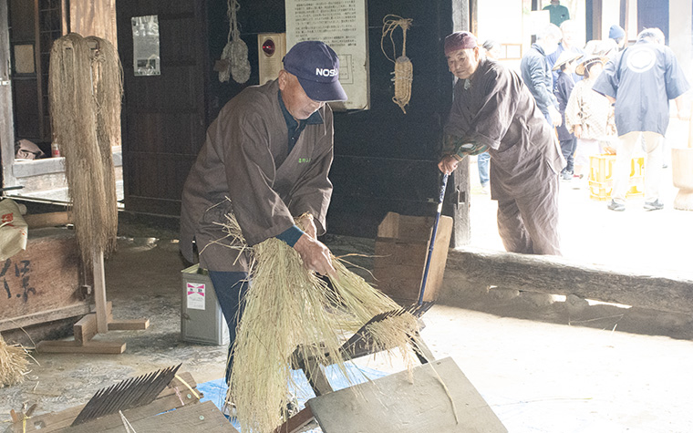 遠野ふるさと村 庭仕舞