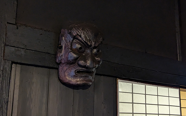 年の瀬の遠野 伝承園 かまど神