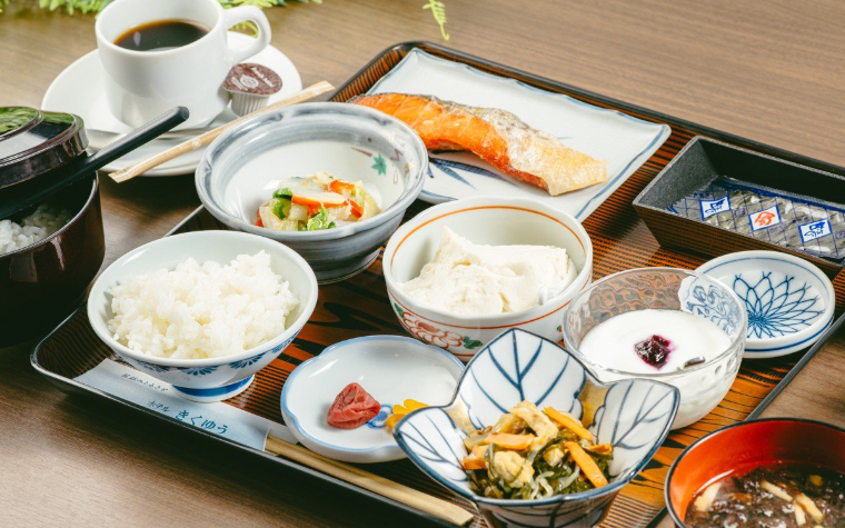 ホテルきくゆう|朝食(例)
