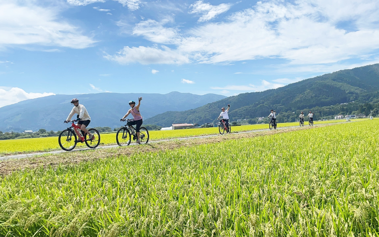 里山を感じる、のんびり遠野サイクリング!