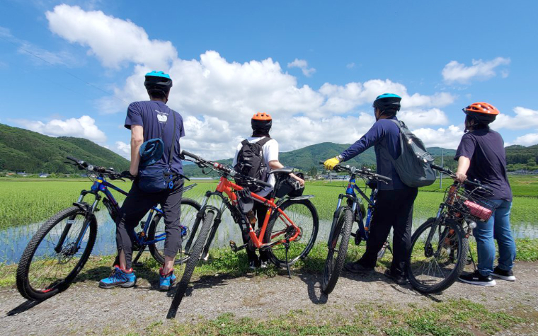 里山を感じる、のんびり遠野サイクリング!
